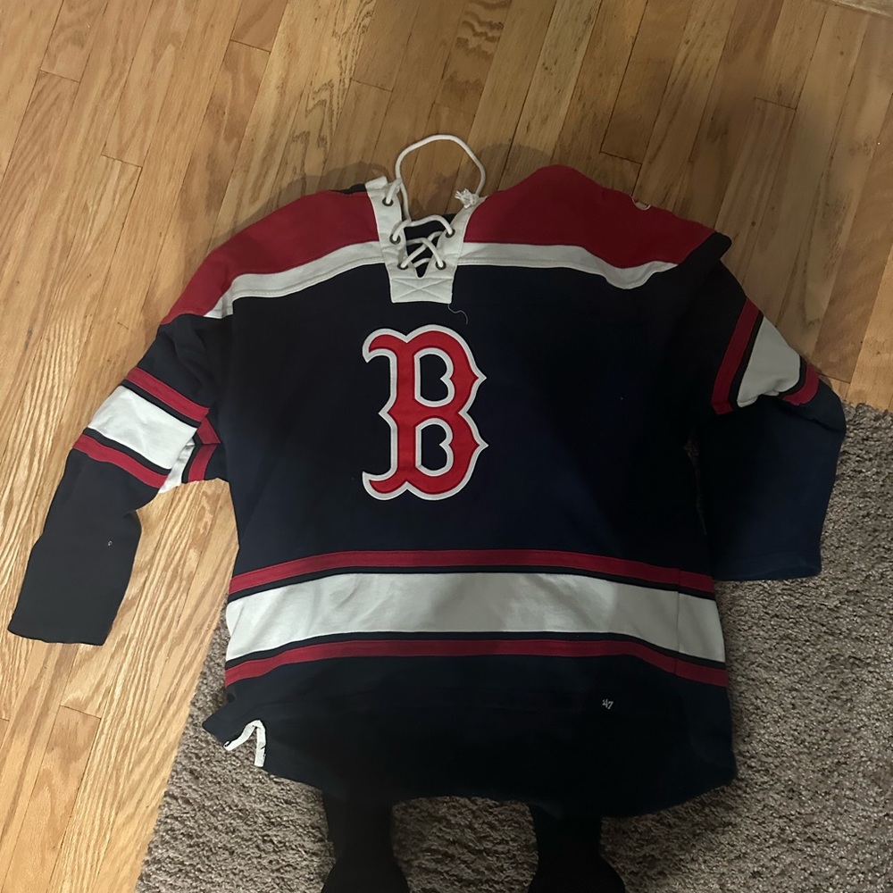 Boston Red Sox Jersey Sweatshirt